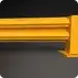 Rhino Rails RR-GR-A1 Single-High Guardrail Add-On Kit - 8