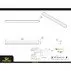 Rhino Rails RR-RP-42WS-HD Forklift Wheel Stops - 4 - Photo Rhino Rails RR-RP-42WS-HD Forklift Wheel Stops - 4