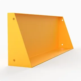 Rhino Rails - RR-CG - 12in Tall Floor Mounted Equipment Barrier - 2