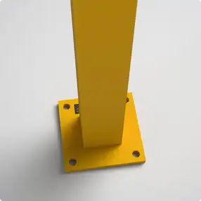 Rhino Rails - RR-CS-2 - 43in Guardrail Column with Standard Baseplate - 4