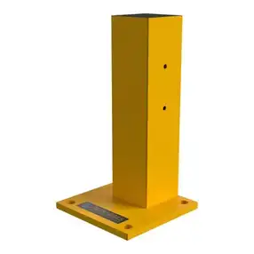 Rhino Rails - RR-CSO-1 - 18.5in Guardrail Column with Offset Baseplate - 1
