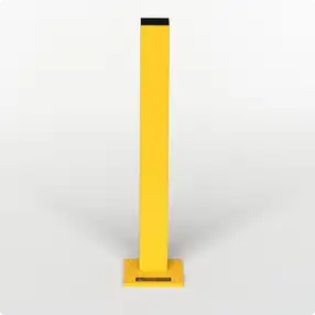 Rhino Rails - RR-CSO-2 - 43in Guardrail Column with Offset Baseplate - 8