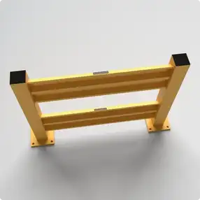 Rhino Rails - RR-GR-S2 - Double-High Guardrail Starter Kit - 8