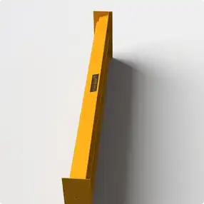 Rhino Rails Heavy Duty Warehouse Guardrail - Photo Rhino Rails Heavy Duty Warehouse Guardrail