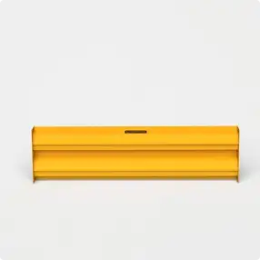 Rhino Rails Heavy Duty Warehouse Guardrail - Photo Rhino Rails Heavy Duty Warehouse Guardrail