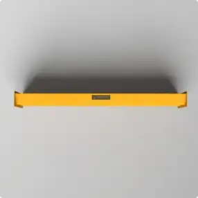 Rhino Rails Heavy Duty Warehouse Guardrail - Photo Rhino Rails Heavy Duty Warehouse Guardrail