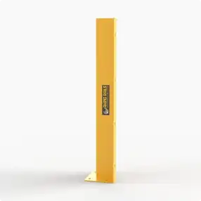 Rhino Rails RR-TG 48in Tall Overhead Door Track Guard - 2 - Photo Rhino Rails RR-TG 48in Tall Overhead Door Track Guard - 2
