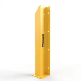 Rhino Rails RR-TG 48in Tall Overhead Door Track Guard - 1 - Photo Rhino Rails RR-TG 48in Tall Overhead Door Track Guard - 1
