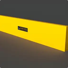 Rhino Rails RR-CG  12in Tall Floor Mounted Equipment Barrier  - Photo