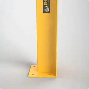 Rhino Rails RR-TG 48in Tall Overhead Door Track Guard - 15 - Photo Rhino Rails RR-TG 48in Tall Overhead Door Track Guard - 15