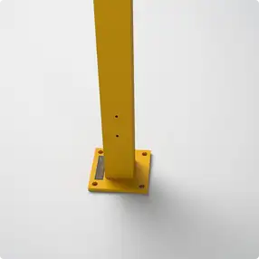 Rhino Rails RR-CS-2 43in Guardrail Column with Standard Baseplate
