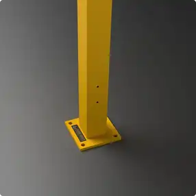 Rhino Rails RR-CS-2 43in Guardrail Column with Standard Baseplate