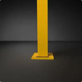 Rhino Rails RR-CS-2 43in Guardrail Column with Standard Baseplate
