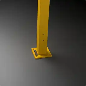 Rhino Rails RR-CS-2 43in Guardrail Column with Standard Baseplate