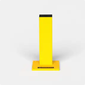 Rhino Rails 18.5in Guardrail Column with Offset Baseplate