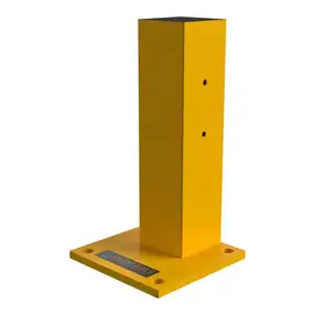 Rhino Rails 18.5in Guardrail Column with Offset Baseplate