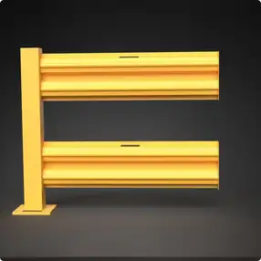 Rhino Rails RR-GR-A2 Double-High Guardrail Add-On Kit - Photo Rhino Rails RR-GR-A2 Double-High Guardrail Add-On Kit