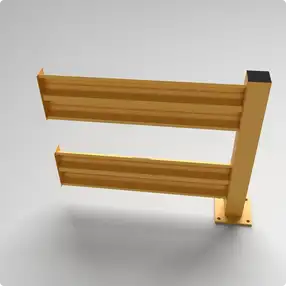 Rhino Rails RR-GR-A2 Double-High Guardrail Add-On Kit - Photo Rhino Rails RR-GR-A2 Double-High Guardrail Add-On Kit