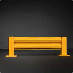 Rhino Rails Single-High Guardrail Starter Kit