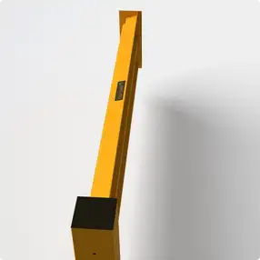 Rhino Rails RR-GR-A1 Single-High Guardrail Add-On Kit - 2