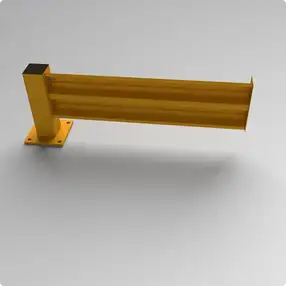 Rhino Rails RR-GR-A1 Single-High Guardrail Add-On Kit - 4
