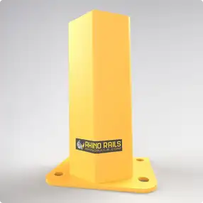 Rhino Rails RR-P Pallet Rack Upright Post Protector