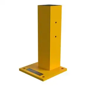 Rhino Rails 18.5in Guardrail Column with Offset Baseplate