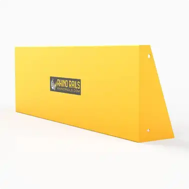 Rhino Rails RR-CG 12in Tall Floor Mounted Equipment Barrier - 1