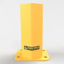Rhino Rails RR-P Pallet Rack Upright Post Protector - Photo