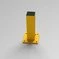 Rhino Rails 18.5in Guardrail Column with Standard Baseplate Rhino Rails 18.5in Guardrail Column with Standard Baseplate