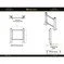 Rhino Rails RR-SG-3654A  34" - 52" Adjustable Pedestrian Swing Gate  - Photo